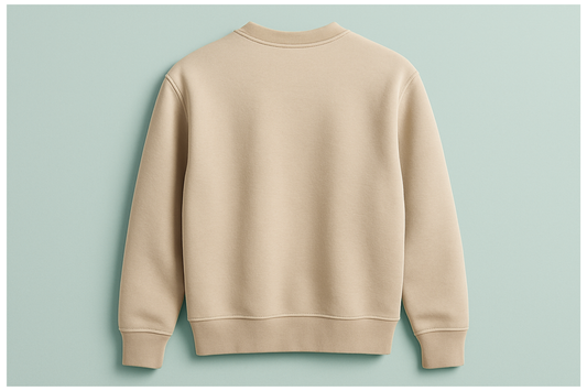 Beige sweatshirt